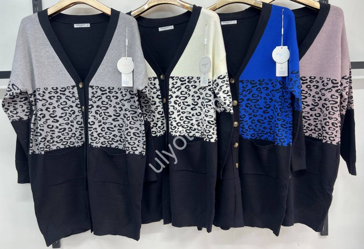 КАРДИГАН (ONE SIZE 48-50) МИКС 11666