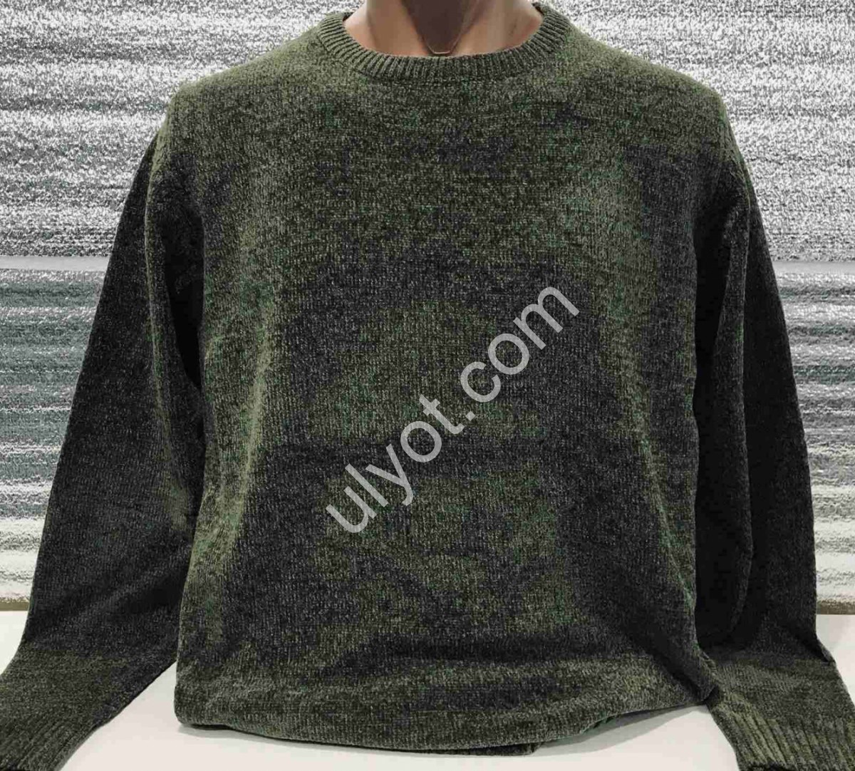 СВИТЕР (M-2XL) ХАКИ 112
