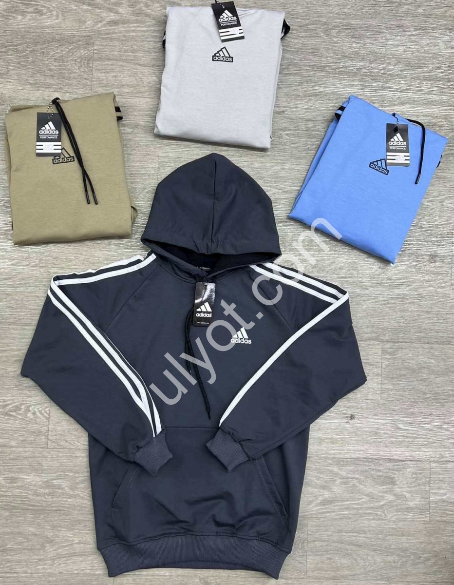 ХУДИ A01 (M-3XL) ГРАФИТ 260