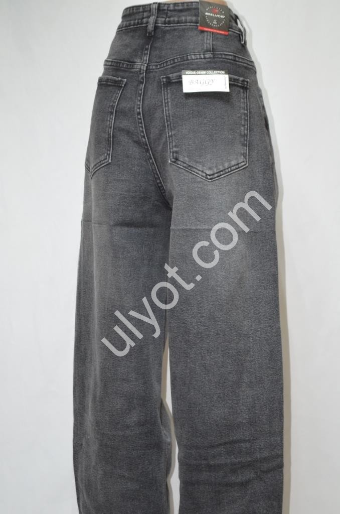 ДЖИНСЫ RELUCKY (31-38) ГРАФИТ B0269-1