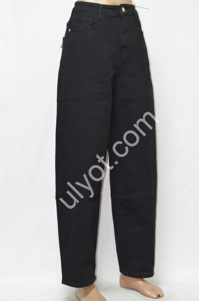 ДЖИНСЫ RELUCKY (28-33) ЧЕРНЫЙ B0235-1