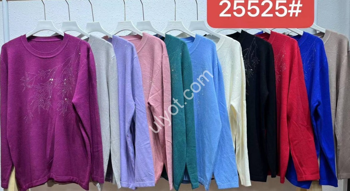 СВІТЕР (ONE SIZE 50-54) МІКС 25525