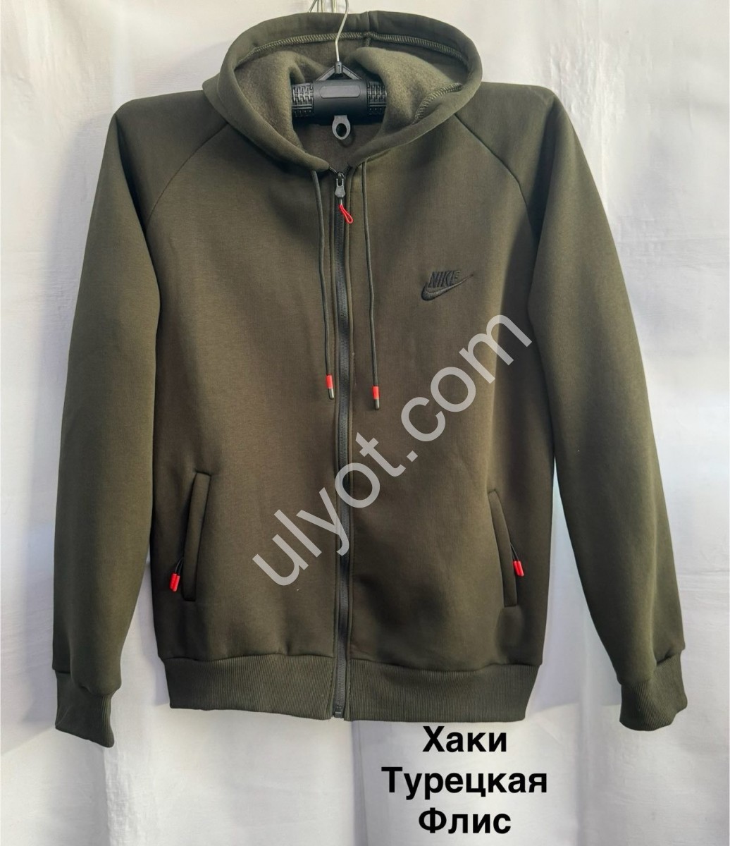 СПОРТ.КОФТА N02 (48-56) ФЛИС ХАКИ 