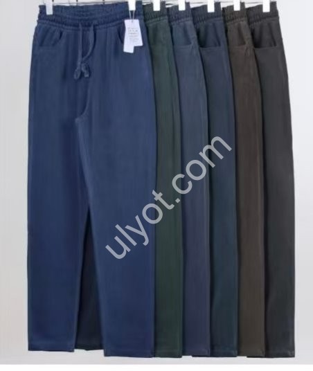 ШТАНИ (7XL-10XL) БАЙКА МІКС 4110-3