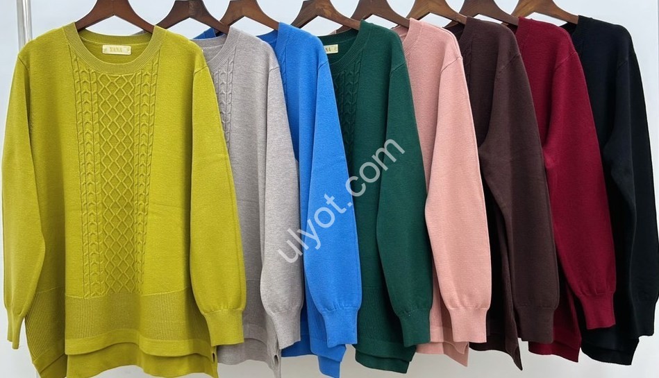 СВИТЕР (ONE SIZE 52-58) МИКС 2513