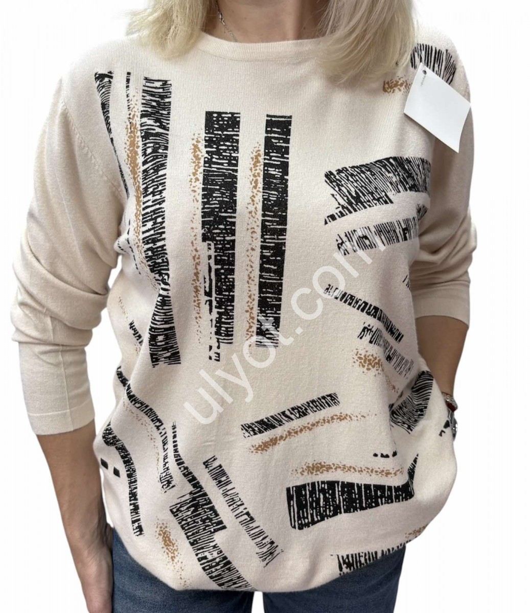 СВИТЕР (ONE SIZE 46-52) МИКС 25218