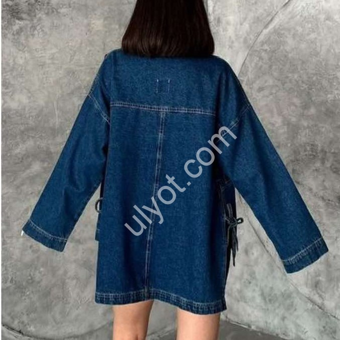 Фото 1 ЮБКА ДЖИНСОВАЯ TOP SHOP (XS-L) Т.СИНИЙ 3262