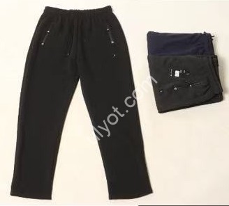 СПОРТ.ШТАНЫ (3XL-7XL) ФЛИС ПРЯМОЙ ГРАФИТ 2612