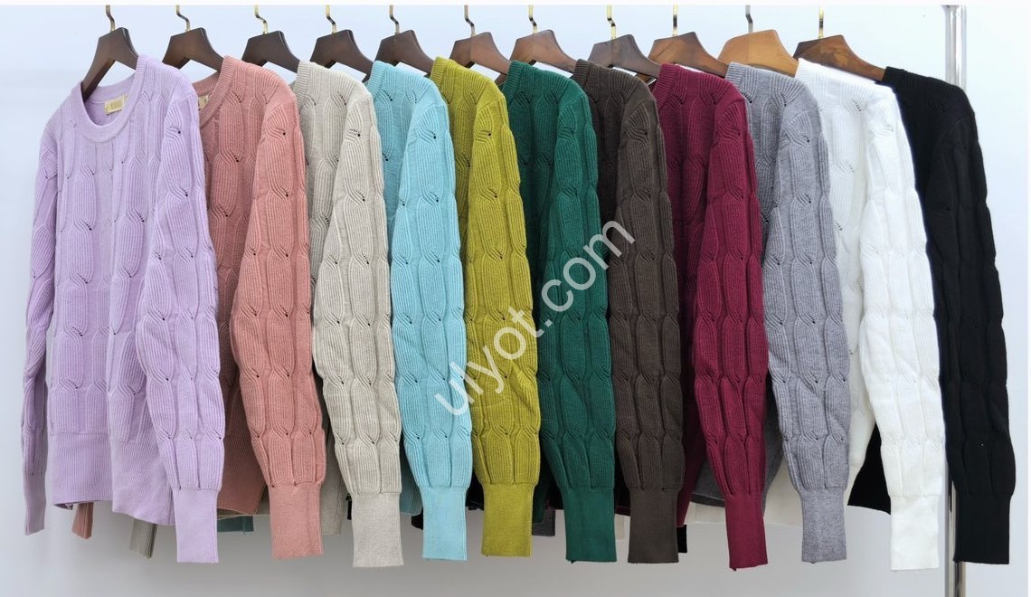 СВИТЕР (ONE SIZE 48-52) МИКС 2531