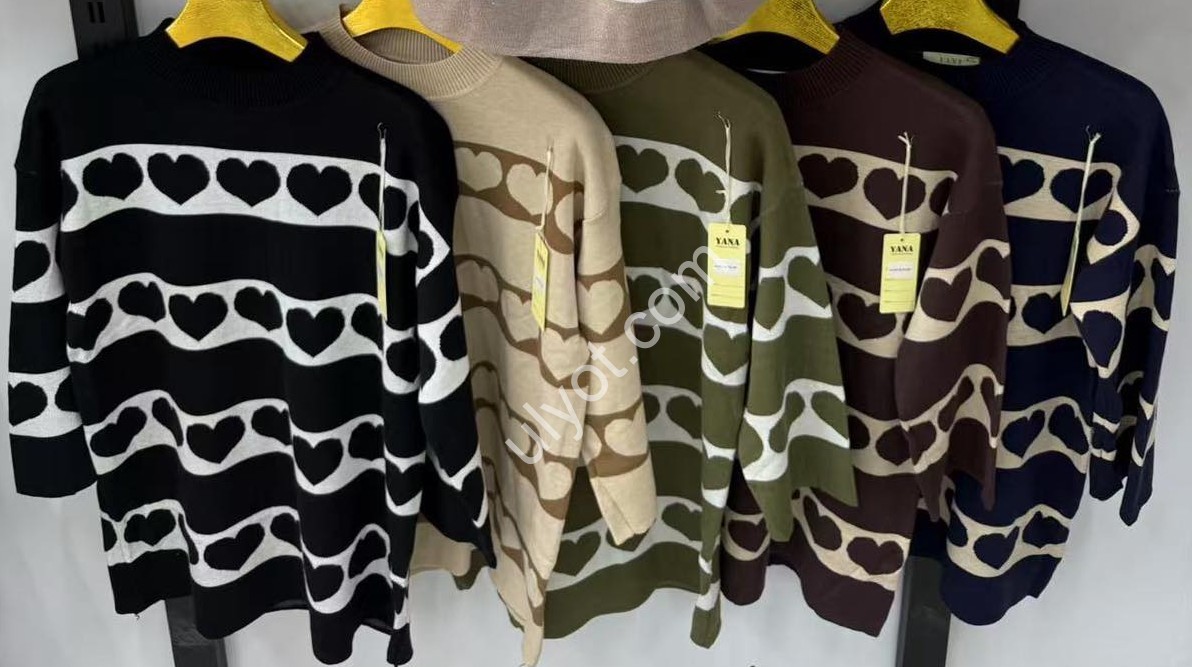 СВИТЕР (ONE SIZE 50-54) МИКС 6025