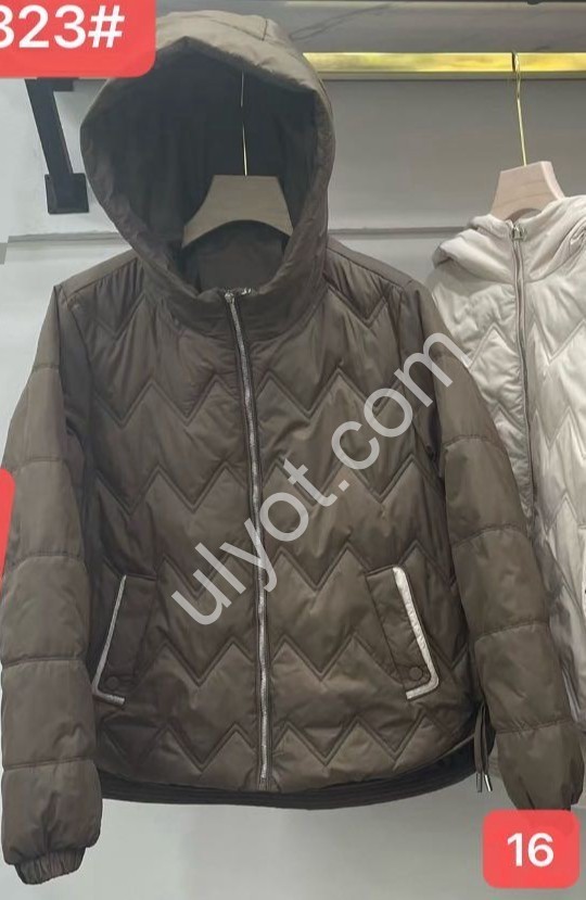 КУРТКА (M-2XL) БЕЖОВИЙ K8323