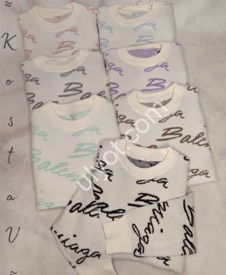 СВИТЕР (ONE SIZE 50-54) МИКС 6001