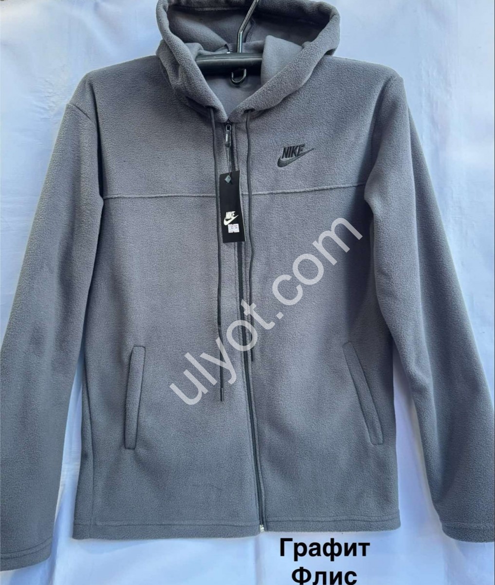 СПОРТ.КОФТА-1 N02 (48-56) ФЛИС ГРАФИТ 