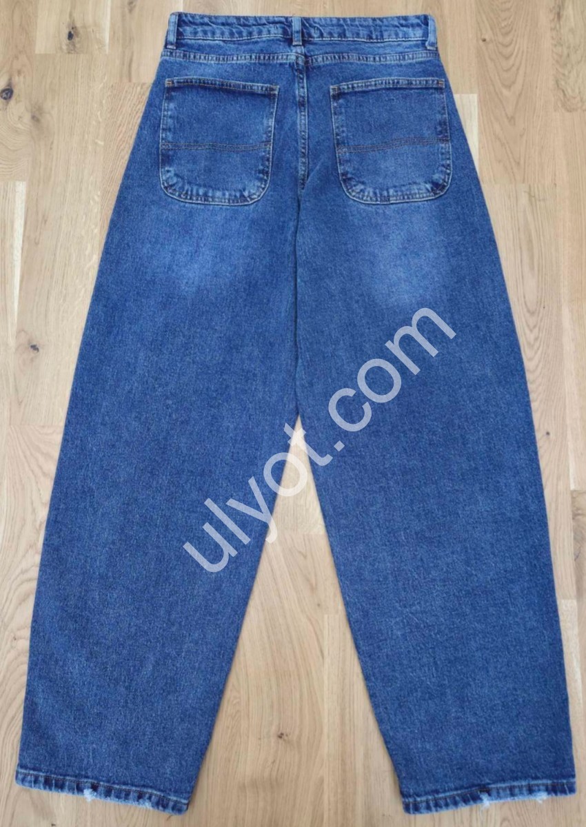Фото 1 ДЖИНСЫ POSHUM (28-33) Т.СИНИЙ 1006-1