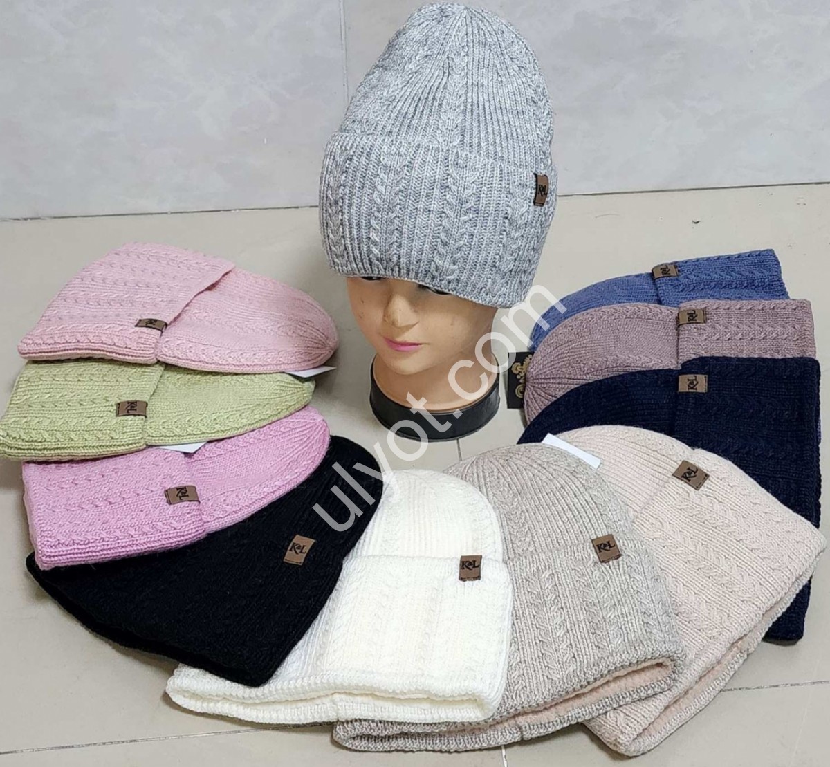 ШАПКА-8 (ONE SIZE) ФЛІС МІКС