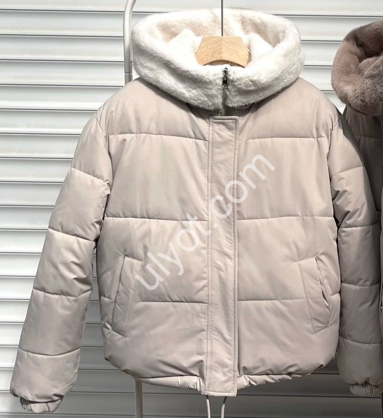КУРТКА ДВУХСТОРОННЯЯ (M-2XL) КОРИЧНЕВЫЙ 8082