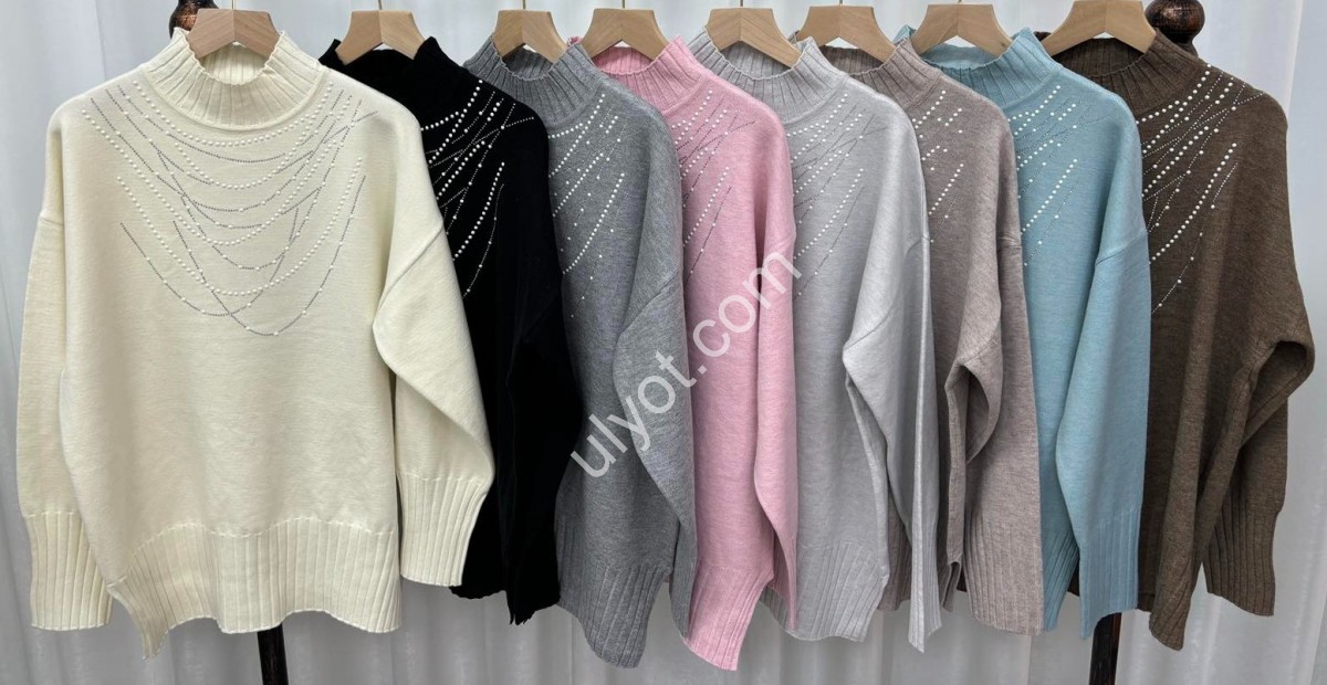 Фото 1 СВИТЕР (ONE SIZE 54-56) МИКС A108