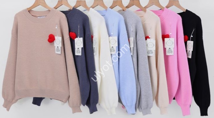 СВІТЕР (ONE SIZE 52-54) МІКС 183