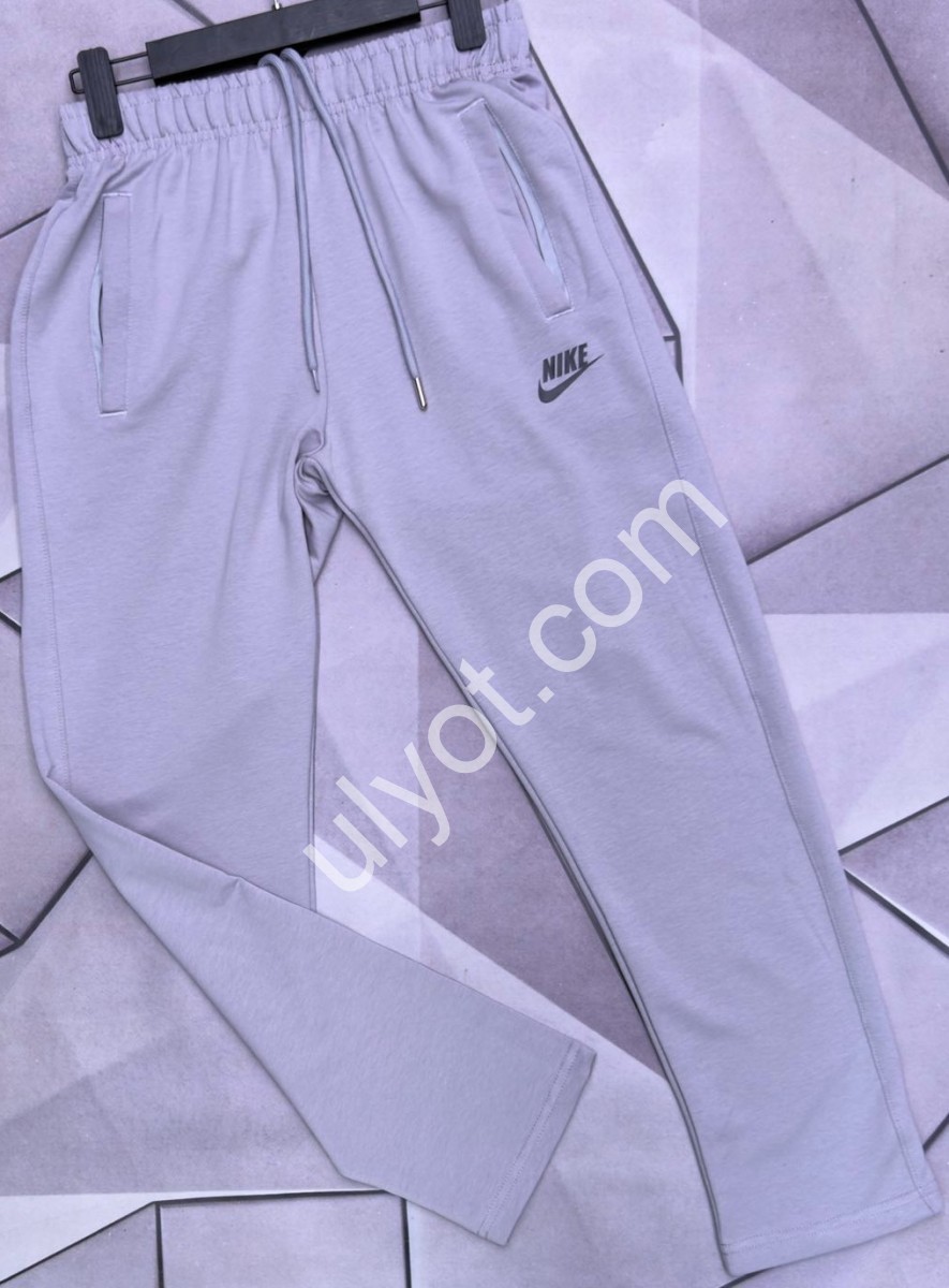 СПОРТ.ШТАНЫ N02 (S-2XL) ПРЯМОЙ СВ.СЕРЫЙ 2