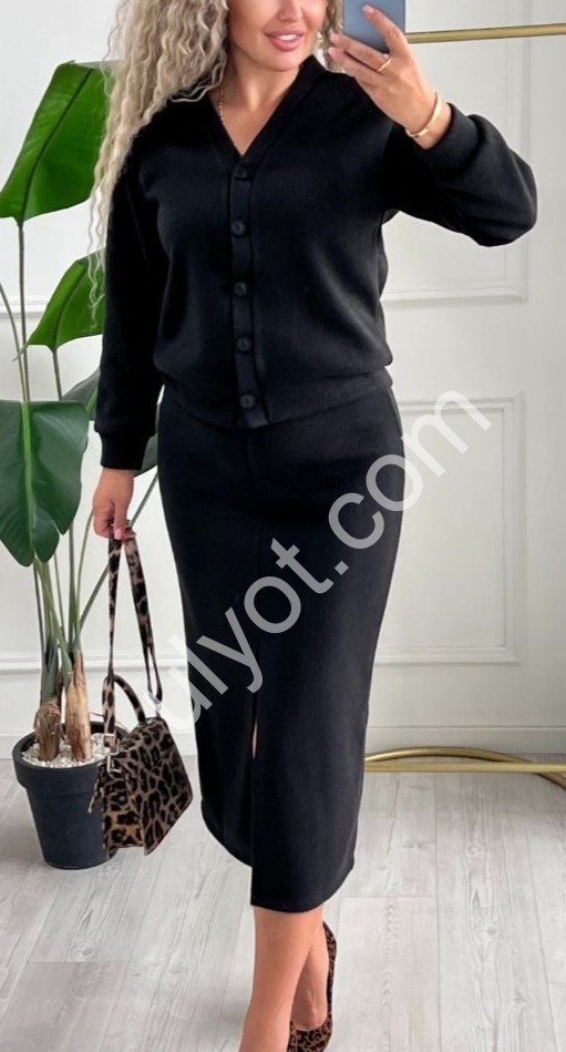 КОСТЮМ (XS-4XL) ЧЕРНЫЙ 215