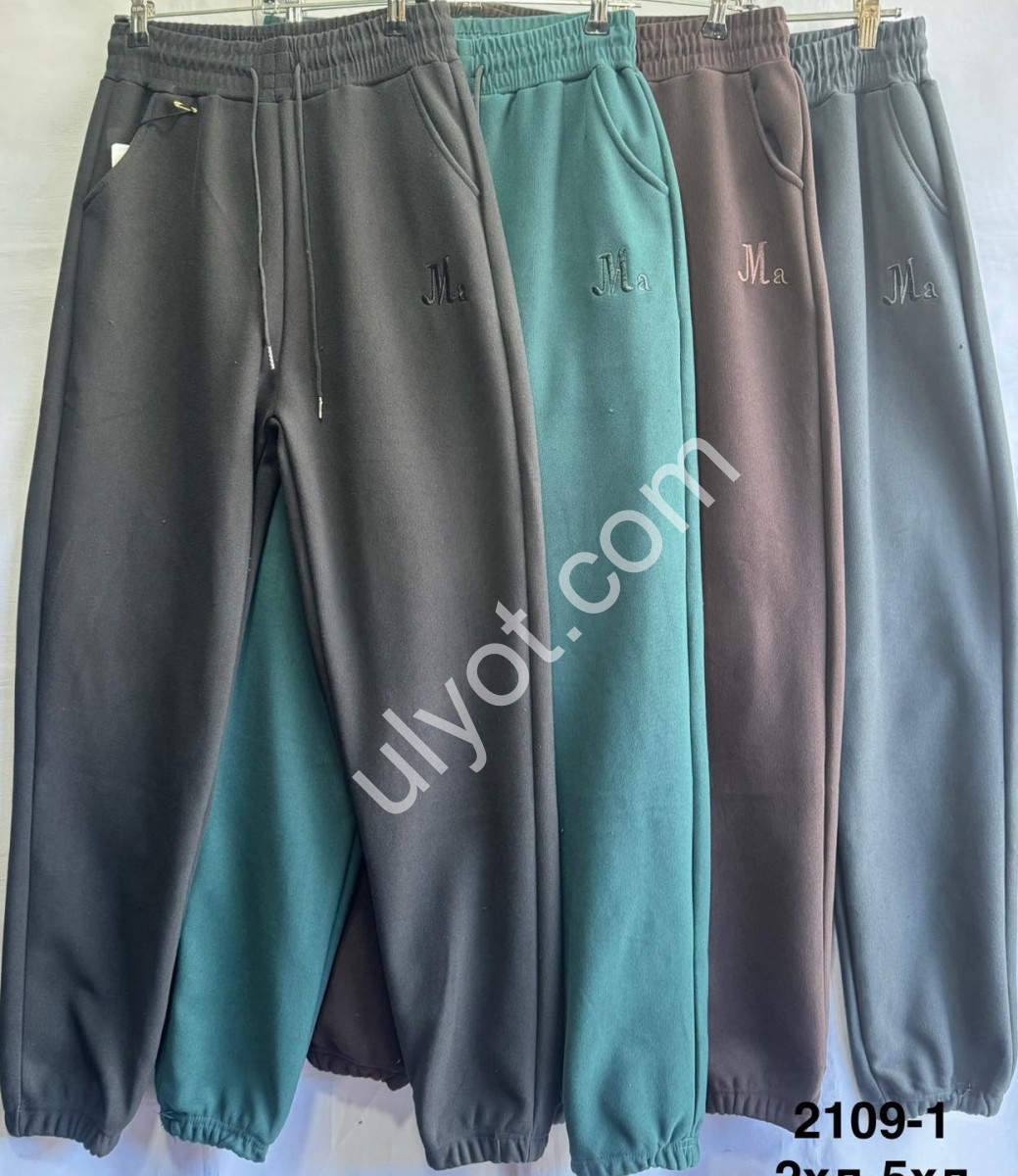 ШТАНЫ (2XL-5XL) МЕХ МАНЖЕТ МИКС 2109-1
