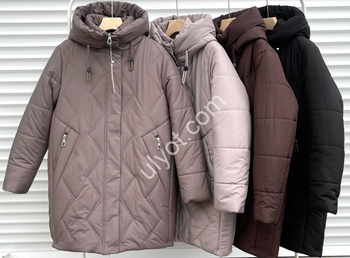 Фото 1 КУРТКА (50-58) ЧЕРНЫЙ 5377