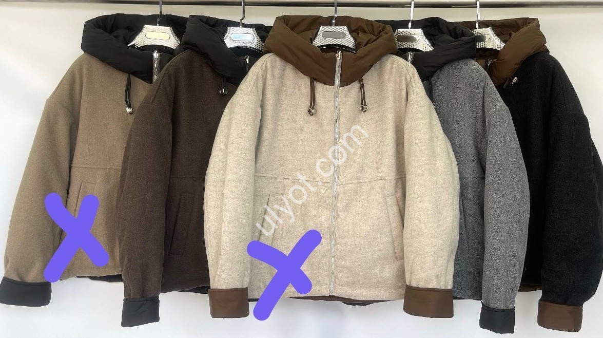 КУРТКА ДВУХСТОРОННЯЯ (46-52) КОРИЧНЕВЫЙ 5908