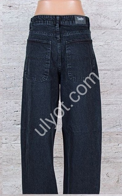 ДЖИНСЫ SASHA (26-31) ГРАФИТ 2320