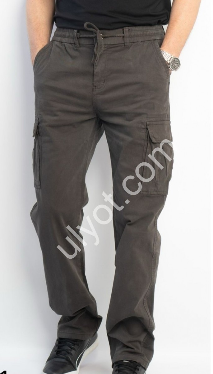 ДЖЕГІНСИ AKPZEN (32-40) КАРГО ГРАФІТ 8099-11