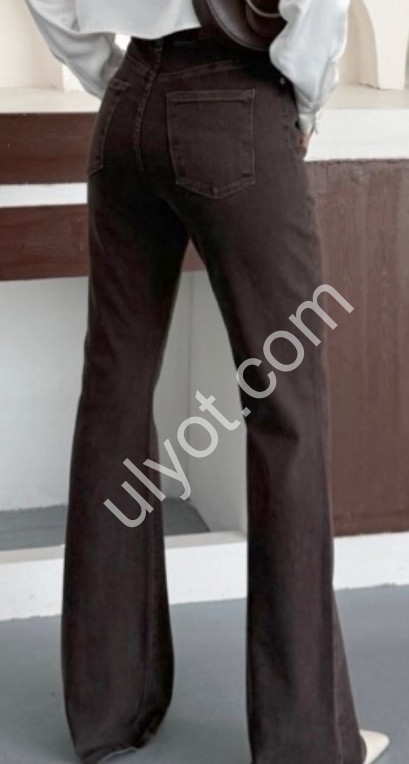 ДЖИНСЫ ZEO BASIC (32-40) КОРИЧНЕВЫЙ 5053