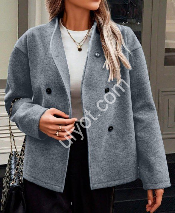 ПАЛЬТО (42-52) СЕРЫЙ 292