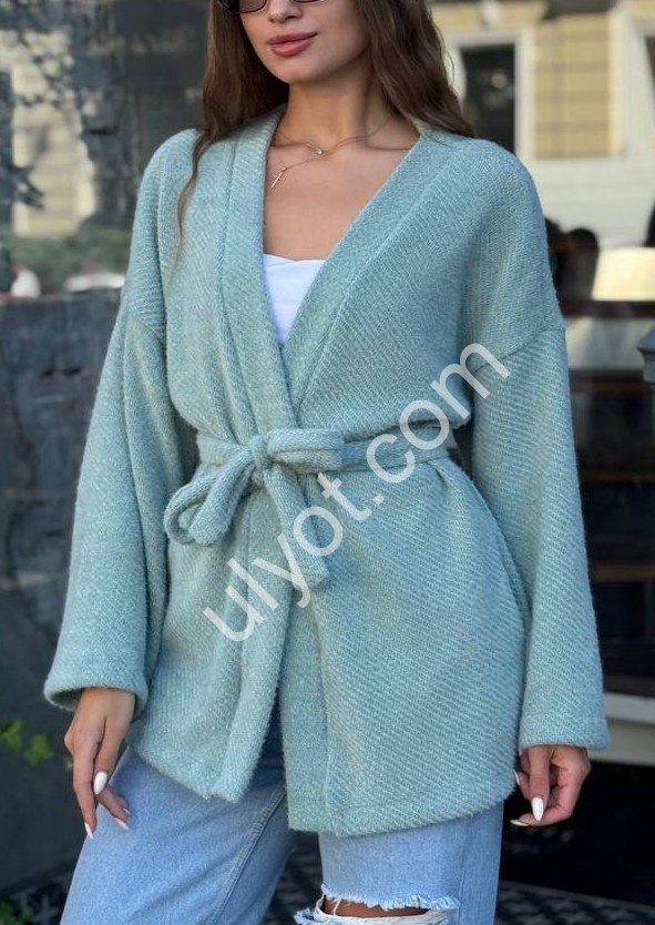 КАРДИГАН (42-48) М'ЯТА 1663