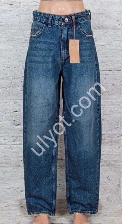 ДЖИНСЫ SASHA (26-31) Т.СИНИЙ 2341