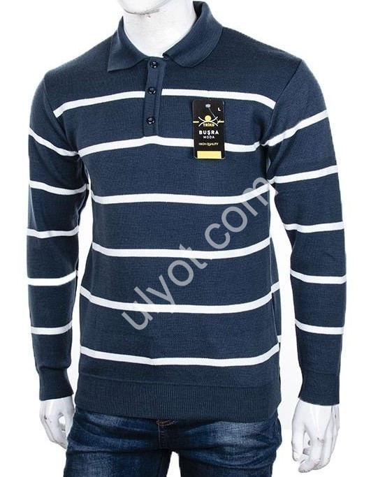 СВИТЕР (M-2XL) СИНИЙ M951