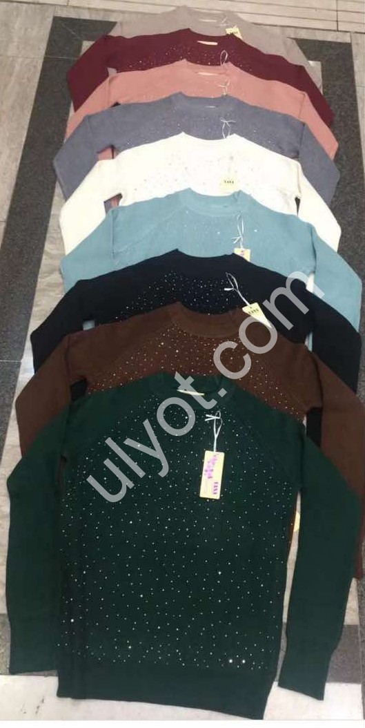 СВИТЕР (ONE SIZE 42-48) МИКС 6009