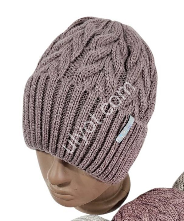 ШАПКА D (ONE SIZE 54-58) ФЛИС МИКС 