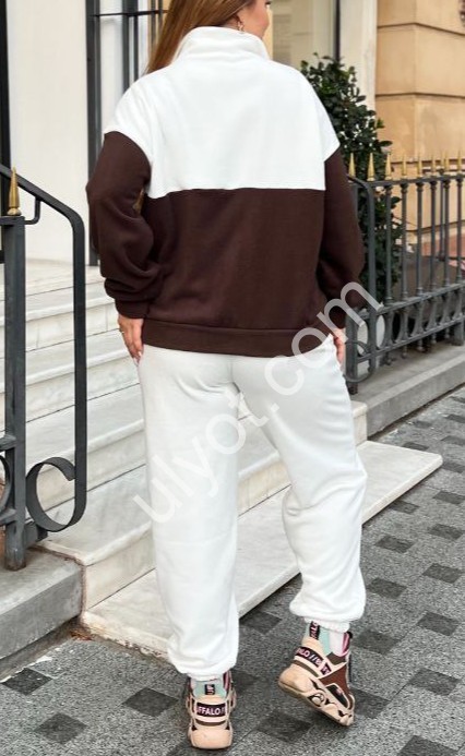 КОСТЮМ (42-48) ФЛИС ШОКОЛАД 810