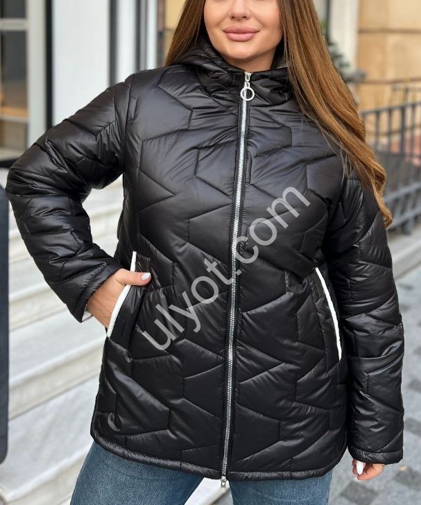 Фото 2 КУРТКА (50-56) ЧЕРНЫЙ 5512