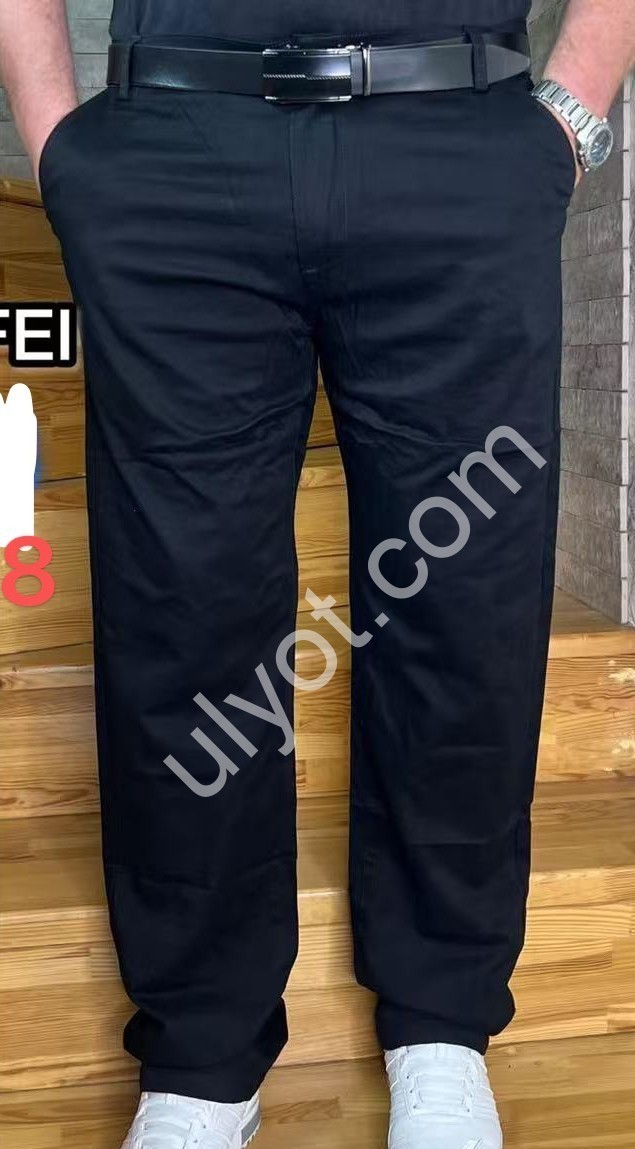 БРЮКИ LONGFEI (29-38) ЧЕРНЫЙ 402