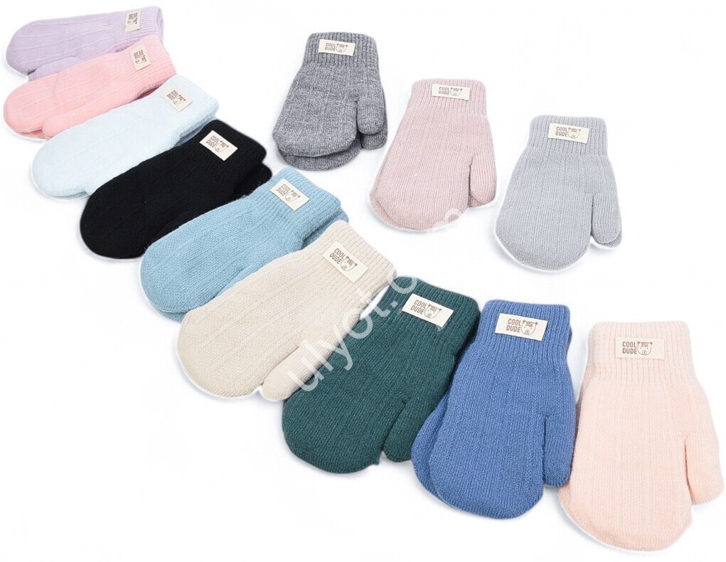 ВАРЕЖКИ (3-5 ЛЕТ) МЕХ МИКС 1805