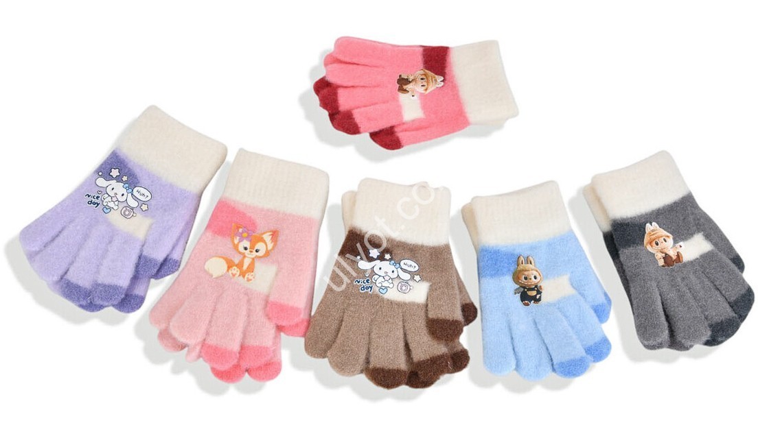 ПЕРЧАТКИ (3-6 ЛЕТ) МИКС 2528