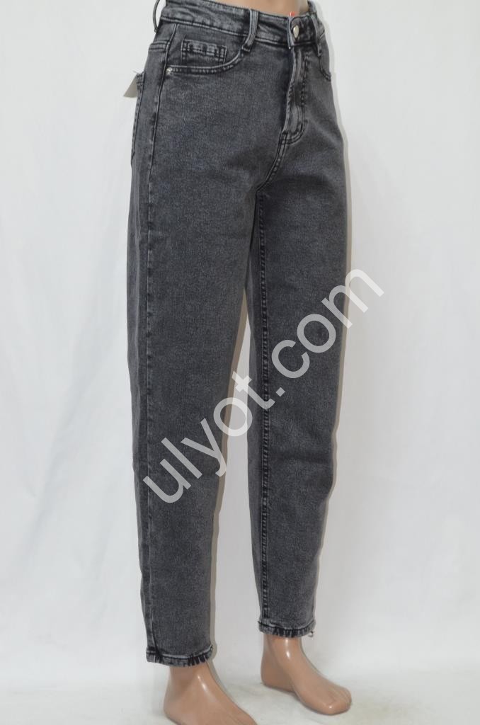ДЖИНСЫ RELUCKY (25-30) БАЙКА ГРАФИТ M672-7