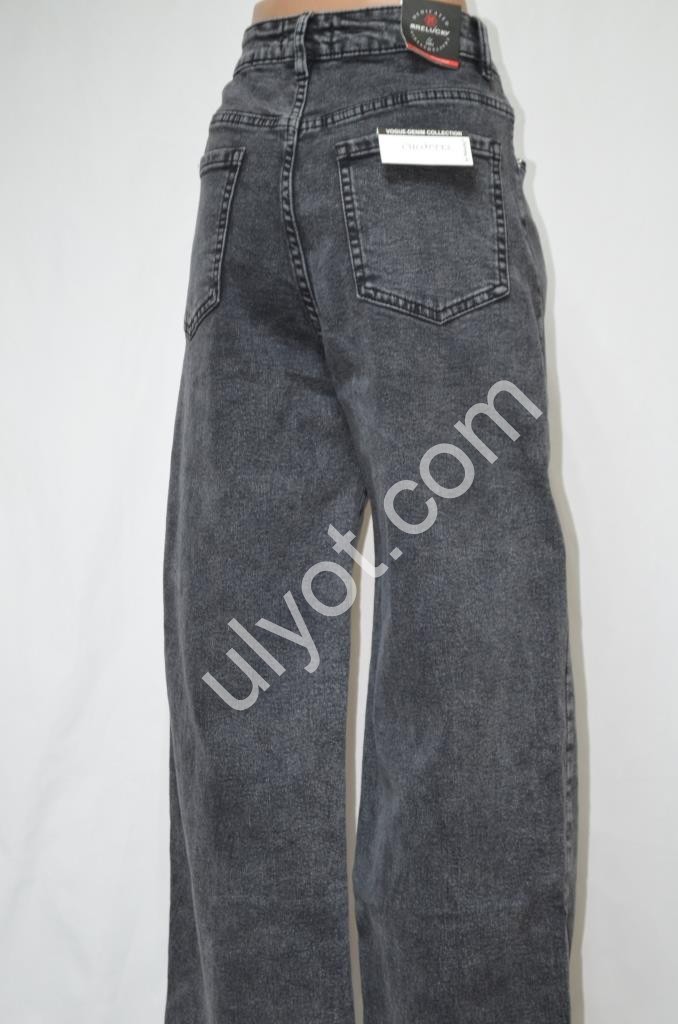 ДЖИНСЫ RELUCKY (28-33) БАЙКА ГРАФИТ V0396-7