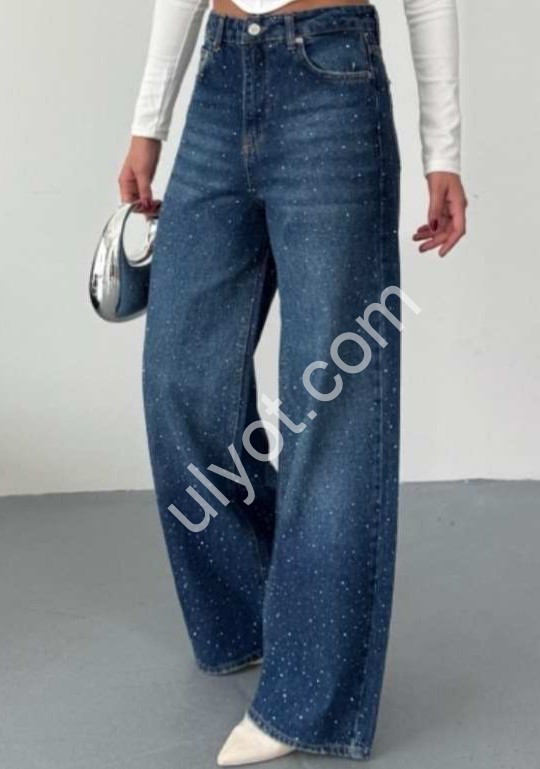 ДЖИНСЫ ZEO BASIC (34-42) Т.СИНИЙ 5048