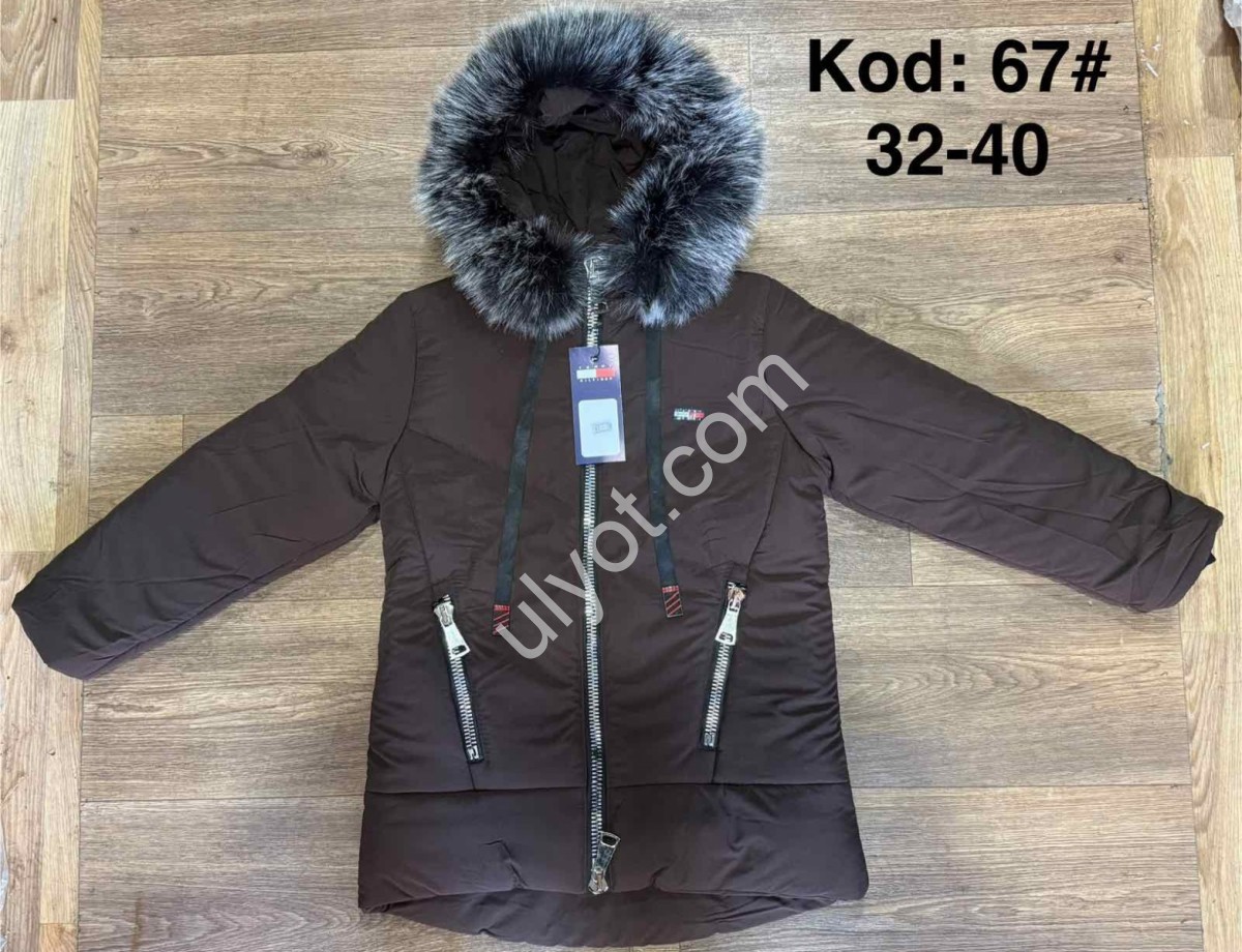 КУРТКА T06 (6-9 ЛЕТ) КОРИЧНЕВЫЙ 67