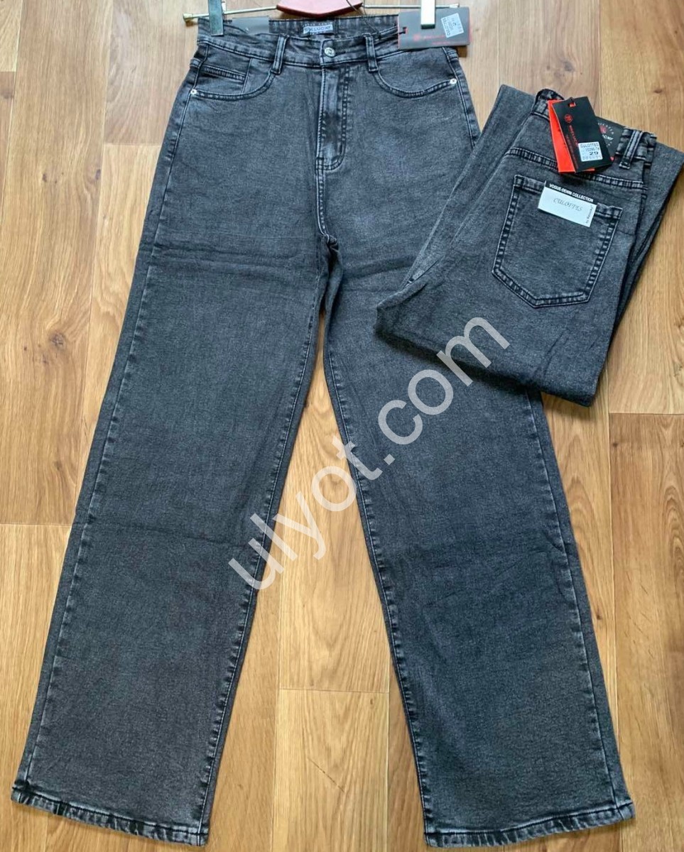 ДЖИНСЫ RELUCKY (28-33) БАЙКА ГРАФИТ V0396-7