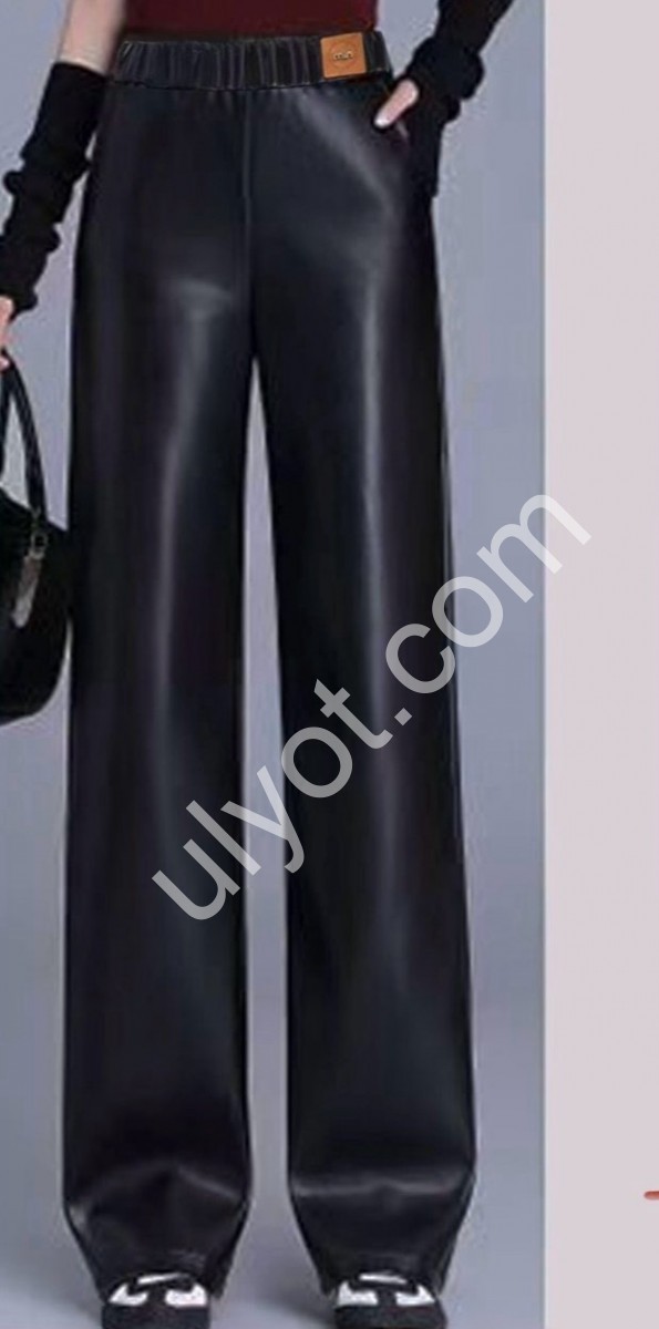 ШТАНИ (M-2XL) Хутро ЧОРНЕ 449