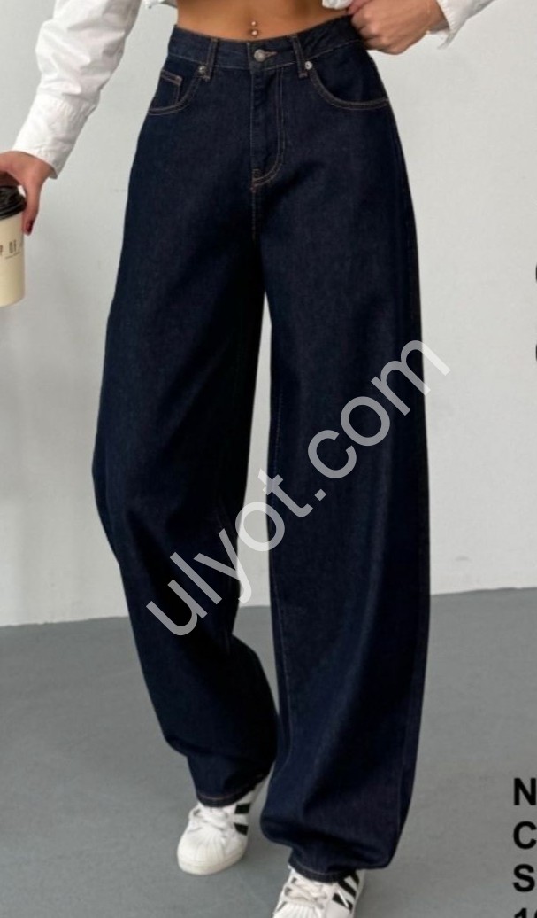 ДЖИНСЫ ZEO BASIC (34-42) Т.СИНИЙ 5104