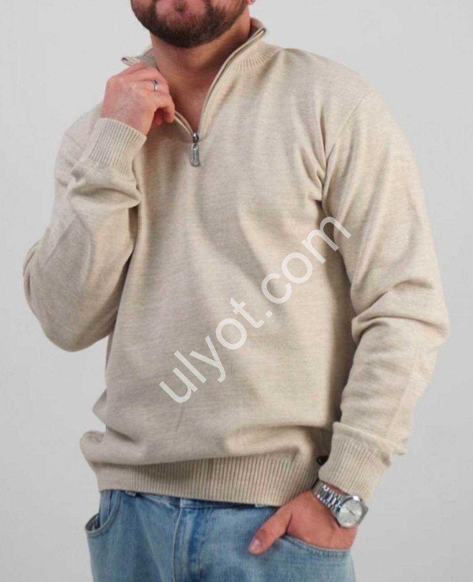 СВИТЕР DEVANTI (L-2XL) БЕЖ 73501-2