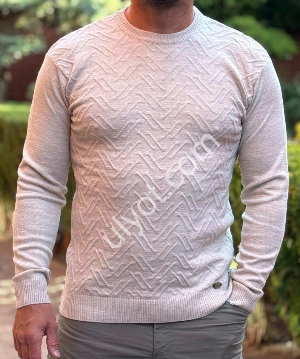 СВИТЕР DEVANTI (3XL-5XL) МОЛОКО 73503-2